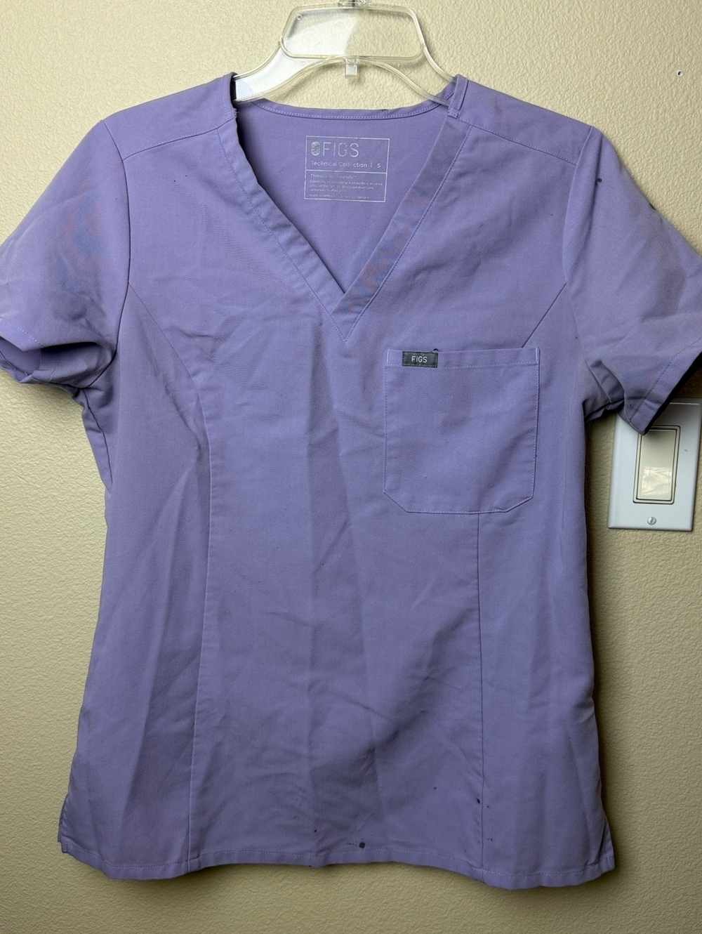 FIGS Scrubs Catarina Slim | Size S | Color Lavender Dee